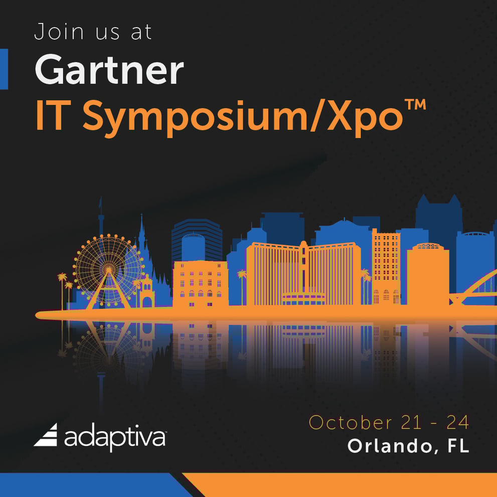 Adaptiva at Gartner IT Symposium 2024