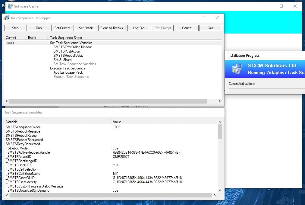 Run Your Tasks in Debug Mode with Task Sequence Debugger