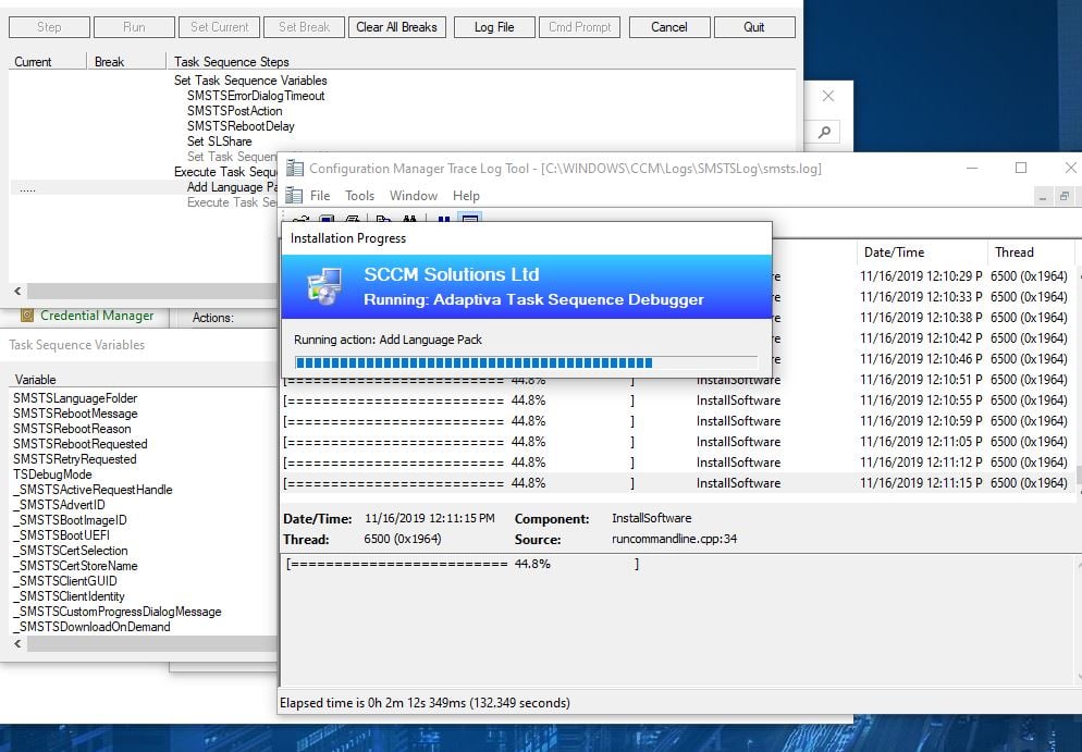 Run Your Tasks in Debug Mode with Task Sequence Debugger
