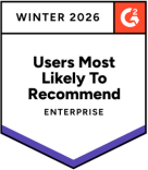 Most likely to recommend Winter 2026