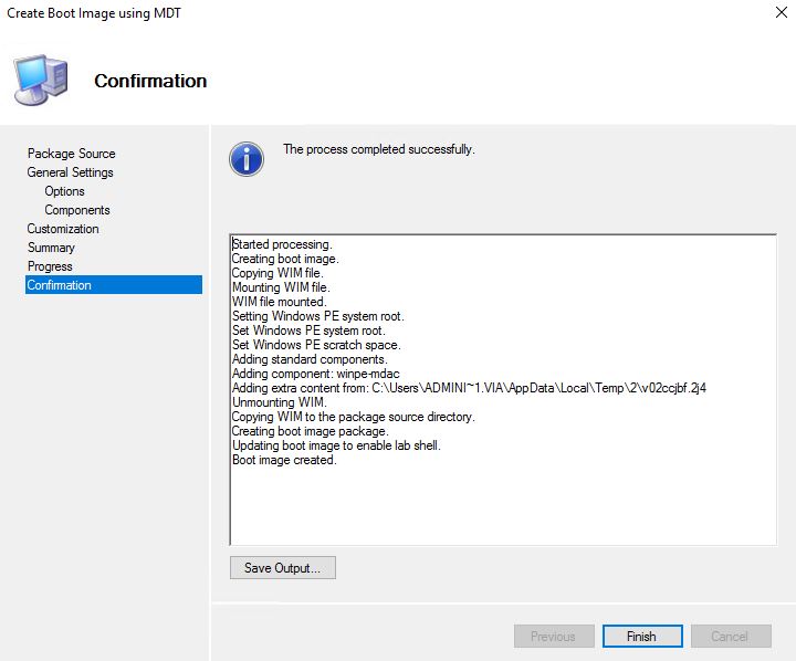 Problem showing in Configuration Manager.