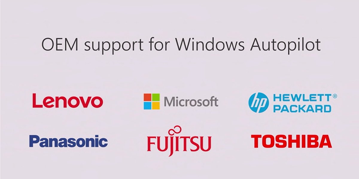 oem support for windows autopilot